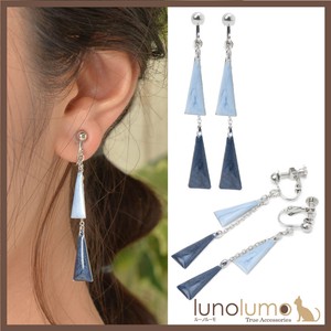Clip-On Earrings Earrings Bicolor sliver Triangle Ladies