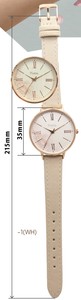 【腕時計】ファッションウォッチ フローラ ホワイト FSC167-1(WH)