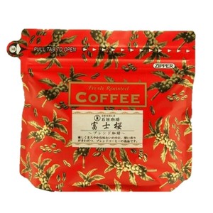自家焙煎コーヒー200g　富士桜ブレンド　焙煎したての新鮮なコーヒー豆をお届けします。