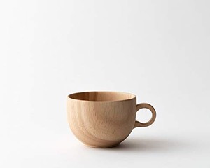 Tea Cup Rubber Wood