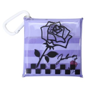 Sticky Note ROSE rose Clear Pouch Attached Stick Marker
