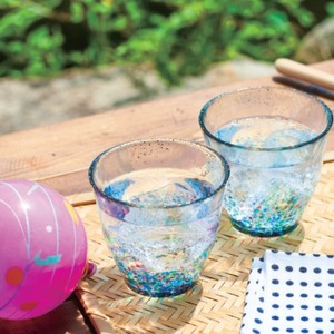 【津軽びいどろMATSURI・・日本の美しいガラス器】ぐいのみ&ロックグラス&タンブラー