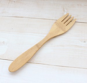 料理の取り分けや調理ヘラとして【お買い得】wooden bamboo/サーバーフォーク