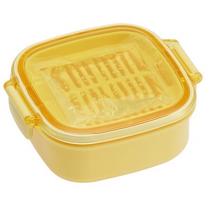 Bento Box Mini Yellow Lunch Box Skater Made in Japan