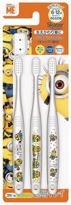 Toothbrush MINION Skater Clear 3-pcs set