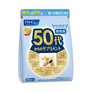 ファンケル 50代からのサプリメント 男性用 [30袋入り] / FANCL / サプリメント