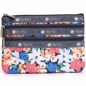 LeSportsac レスポートサック ポーチ 3 ZIP COSMETIC SUNNY ISLE FLORAL