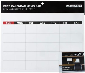 Memo Pad Memo Pad Calendar Memo