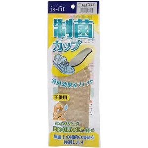 モリト is-fit 制菌カップ インソール 子供 14.5-15.0cm