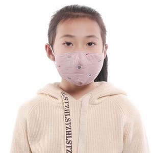 子供用マスク綿通気防塵スモッグ対策水洗い可能LXY291