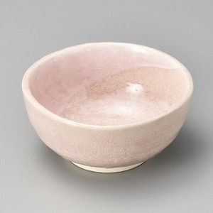 美浓烧 小钵碗 粉色 11.8 x 11.5 x 5.7cm 日本制造