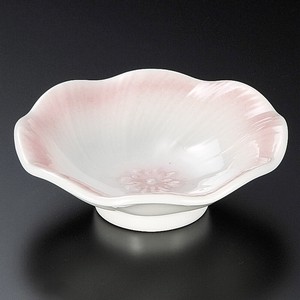芙蓉ピンク小鉢　11.2×3.8cm日本製 美濃焼