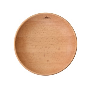 アウトドア用木製食器　FORESTABLE（フォレスタブル）　ラウンドディッシュS・M サイズ