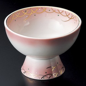 Side Dish Bowl Pink 12.8 x 8.5cm