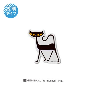 SHAG 透明 COCKY CAT Sサイズ シャグ アート アーティスト ステッカー SHAG019 gs 公式グッズ 2020新作