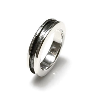 Silver-Based Plain Ring sliver Rings Simple