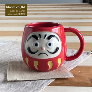 Mino ware Mug Red Made in Japan
