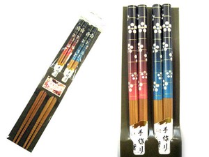 Chopsticks Japanese Plum 2-pairs 10-pcs