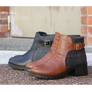 Ankle Boots Side Zipper Ladies