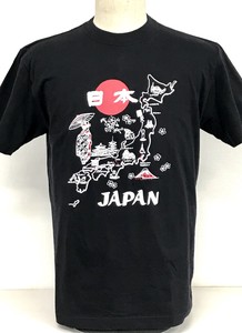 Japan-Tshirt [MAP&MAIKO black]