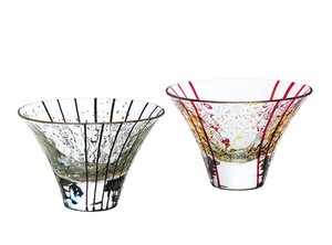Edo-glass Drinkware 1-pcs Made in Japan