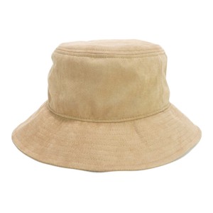 ★AW　スエードツバ広ブリムバケットハット（7cm）　ヤング帽子
