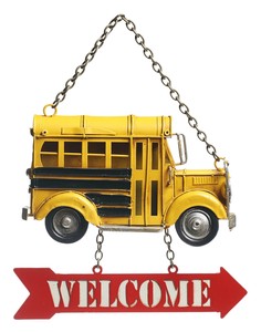 ウェルカムボード(school bus)【43151】