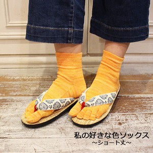 Ankle Socks Socks Cotton Short Length Made in Japan
