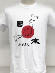 Japan-Tshirt [MAP JAPAN white]