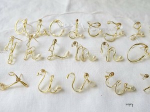 Pierced Earrings Gold Post Pearls/Moon Stone