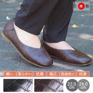 【即納】日本製 Vカットスクエア パンプス / 靴 レディースシューズ 婦人靴