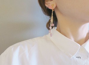 Clip-On Earrings Gold Post
