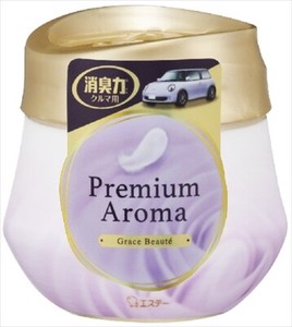 クルマの消臭力 Premium Aroma ゲルタイプ グレイスボーテ 【 芳香剤・車用 】
