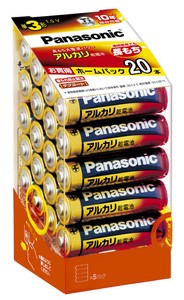 パナソニック　単3乾電池　20P　LR6XJ/20SH