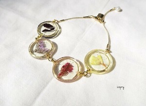 Resin Bracelet Botanical