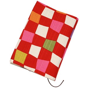 Planner Cover Red Checkered