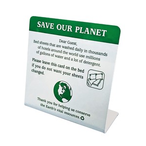 COUNTER SIGN SAVE OUR PLANET カウンターサイン アメリカン雑貨