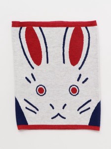 Belly Warmer/Knitted Short Rabbit Made in Japan