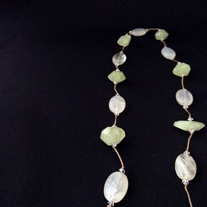 天然珍珠/月光石项链