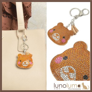 Key Ring Key Chain Animals Animal Sparkle Presents Bear Ladies'