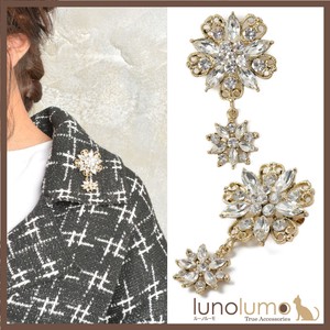 Brooch Antique Bijoux Sparkle Ladies' Crystal Brooch