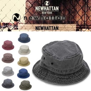 NEWHATTAN 　PIGMENT DYED BUCKET HAT　18888
