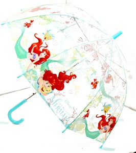 Kids Vinyl Umbrella Ariel 55 cm