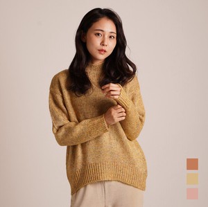 Mix Knitted High Neck Knitted