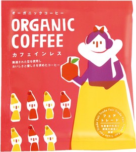 Books Organic Drip Coffee 1pc Snow White Decaffeinated