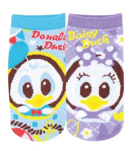Kids Attached Socks Donald DAISY Twin Pop