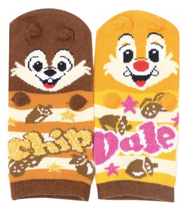 Kids Attached Socks Chip 'n Dale