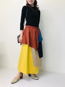 Skirt Color Palette Layered Tiered Skirt