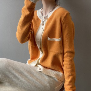 Sweater/Knitwear Knitted Cardigan Sweater Ladies' M