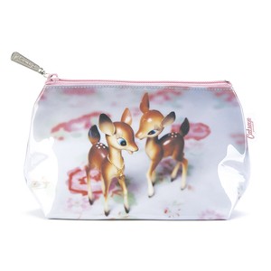 【CATSEYE】Deer on Rose Small Bag　バッグ メイク トラベル ポーチ